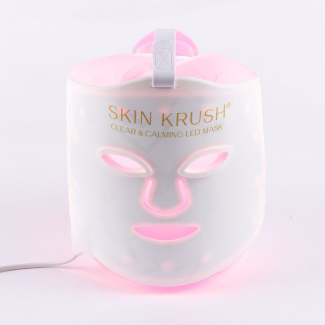 Skin Krush’s Rejuvenating Clear and Calming LED Mask, €350, skinkrush.com